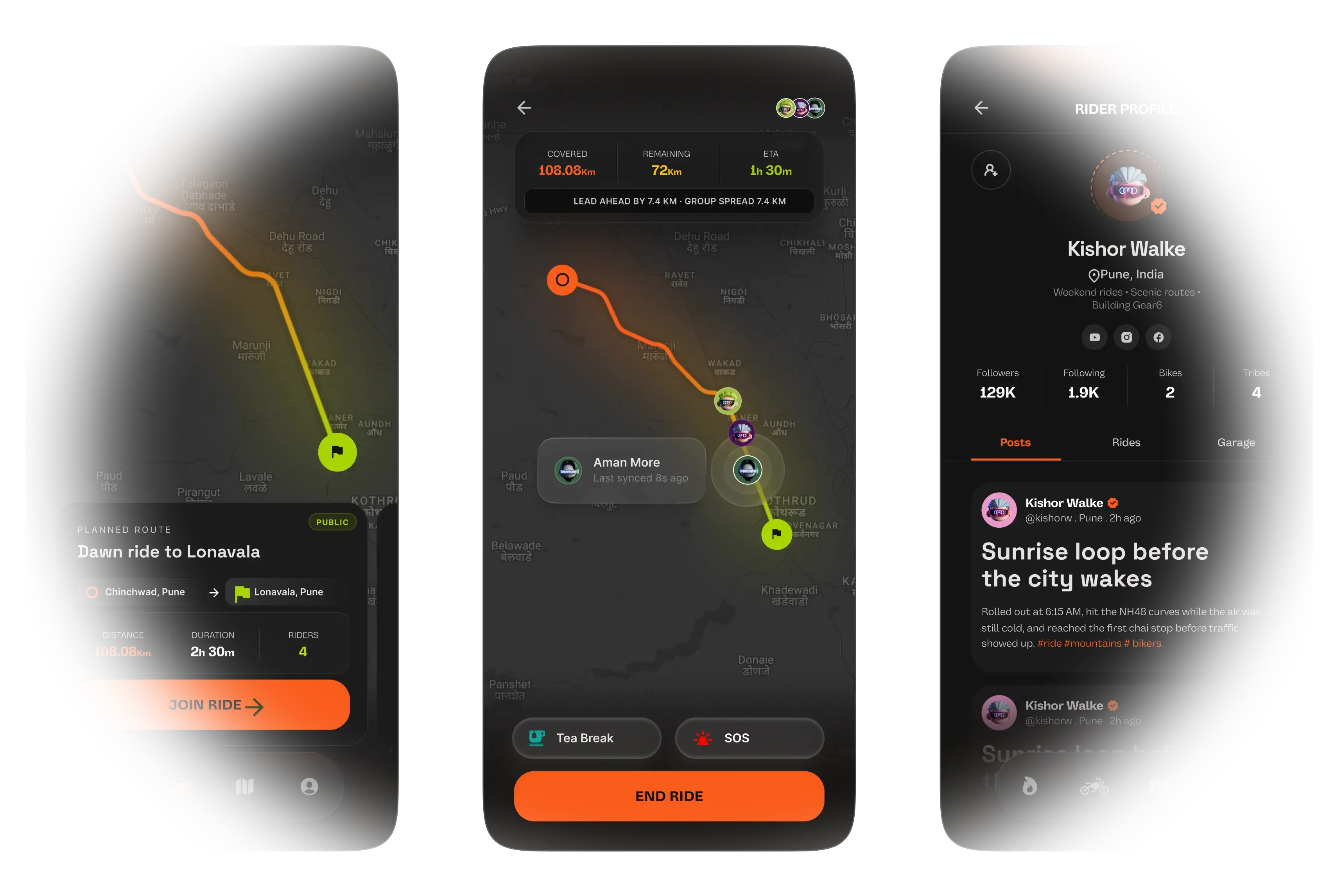 Gear6 App Mockups